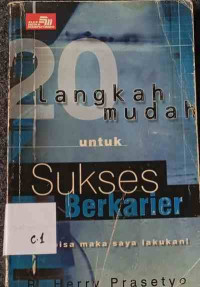 Image of 20 Langkah Muda untuk AUkses Berkarier