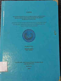 Image of Analisis Efektivitas Alokasi Dana Desa Pada Desa Sumlili