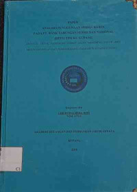 Image of Analisis Pengguunaan Modal Kerja Pada PT. BTPN Tbk. KC. Kupang