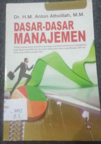 Image of Dasar-Dasar Manajemen