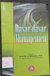 Image of Dasar-Dasar Manajemen