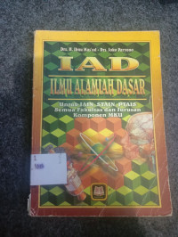 Image of Ilmu Alamiah Dasar