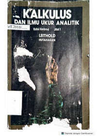 Image of Kalkulus Dan Ilmu Ukur Analitik