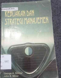 Image of Kebijakan Dan Strategi Manajemen