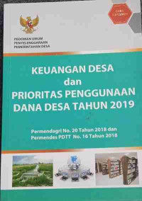 Image of Keuangan Desa DAn Prioritas Penggunaan Dana Desa Tahun 2019
