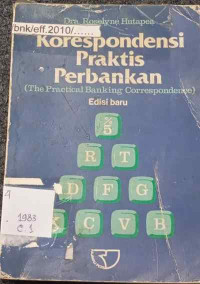 Image of Korespondensi Praktis Perbankan