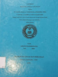 Image of Laporan PKL pada BRI Cab. Atb Unit Pasar B