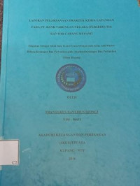 Image of Laporan PKL pada BTN Kantor Cab. Kupang