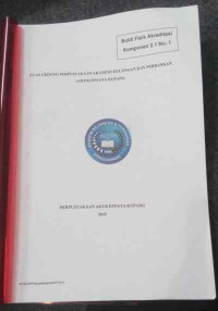 Image of Luas Gedung Perpustakaan Akub Effata Kupang 2025