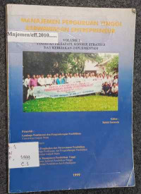 Image of Manajemen Perguruan Tinggi Berwawasan Entrepreneur