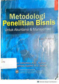 Image of Metodologi Penelitian Bisnis