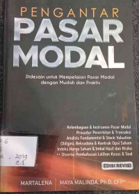 Image of Pengantar Pasar Modal