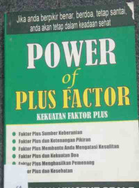 Image of POWER OF PLUS FACTOR