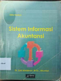 Image of Sistem Informasi Akuntansi